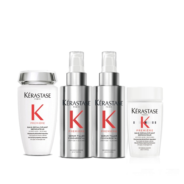 (台中店)【有點奢華呵護】 KERASTASE-獨家白鑽洗護組