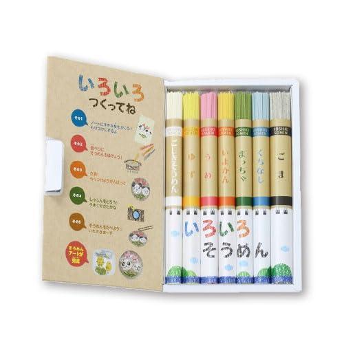 森川七色蠟筆造型細麵350g