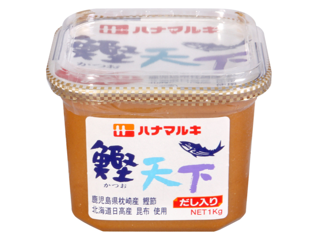 【美麗市場箱購精選】鰹天下米味噌1kg6入箱購