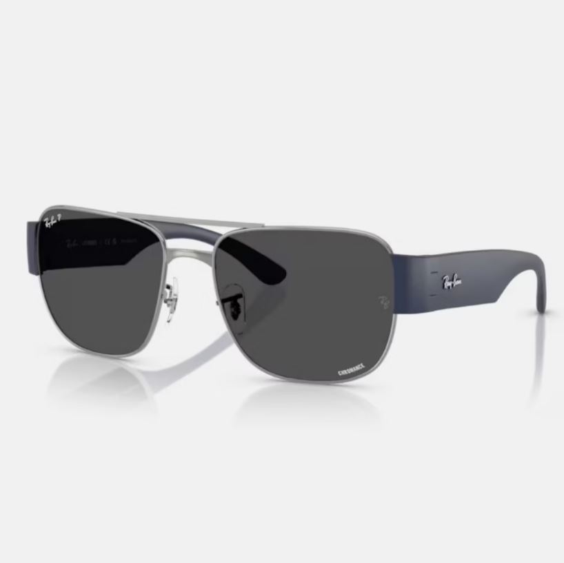 【RAY BAN】雙槓複合式偏光Chromance太陽眼鏡
