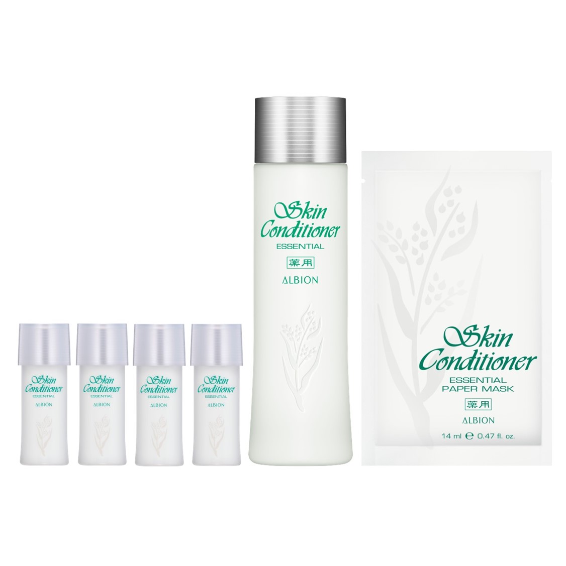 【雙11快閃】ALBION 健康濕敷美肌組 加贈健水家族三件禮
