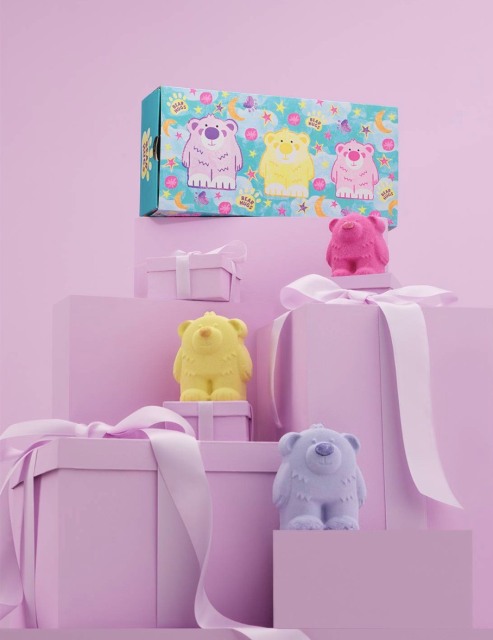 【可愛紓壓 療癒選物】小熊密友氣泡彈禮盒