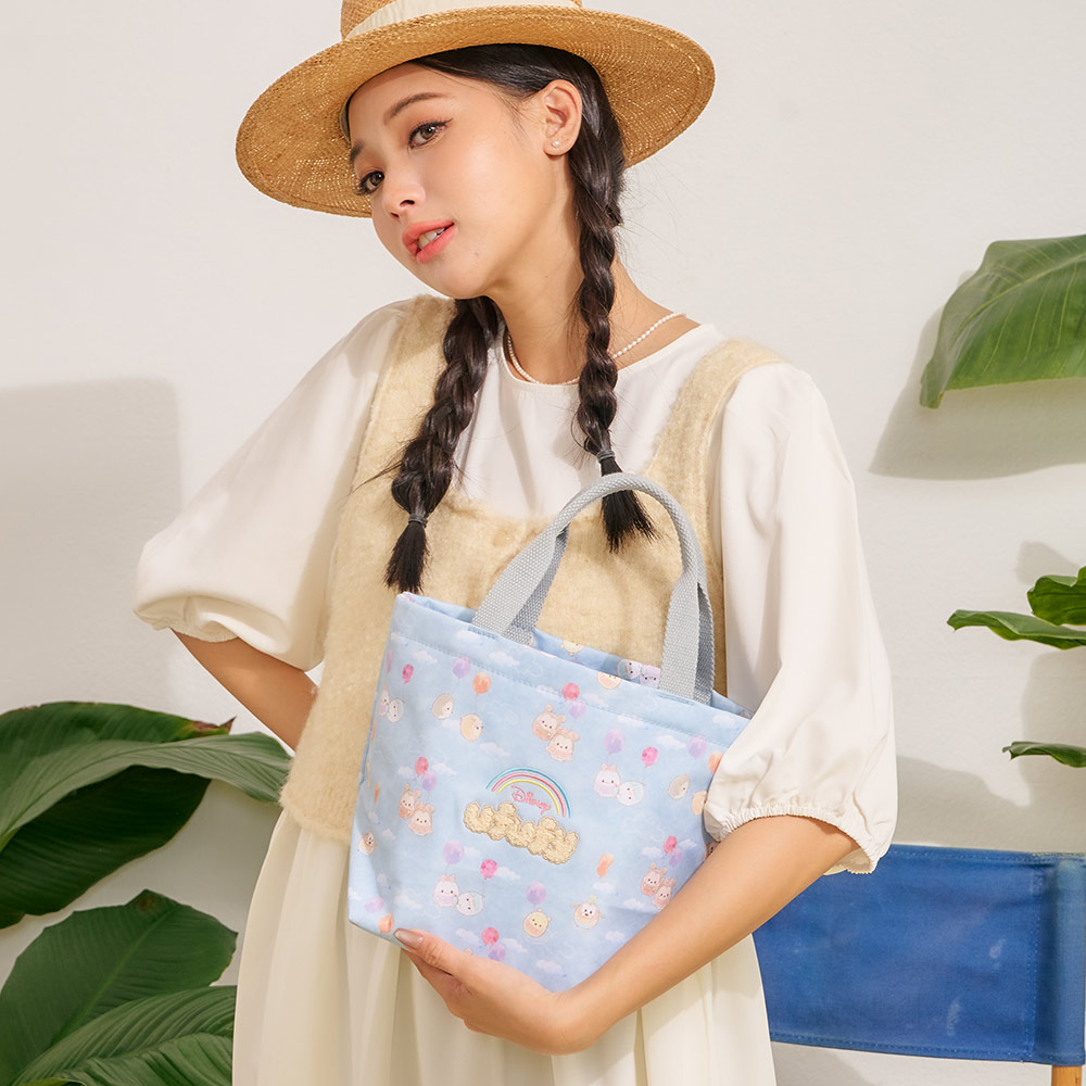 【Outdoor】迪士尼Disney-ufufy保冷袋-藍色