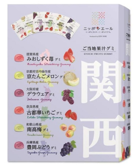 【超市點點好物】全國農協關西水果風味軟糖綜合包240g