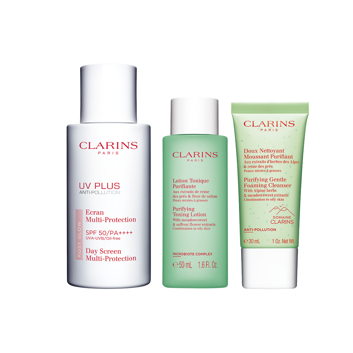 【西門CLARINS】升級版高效防曬組
