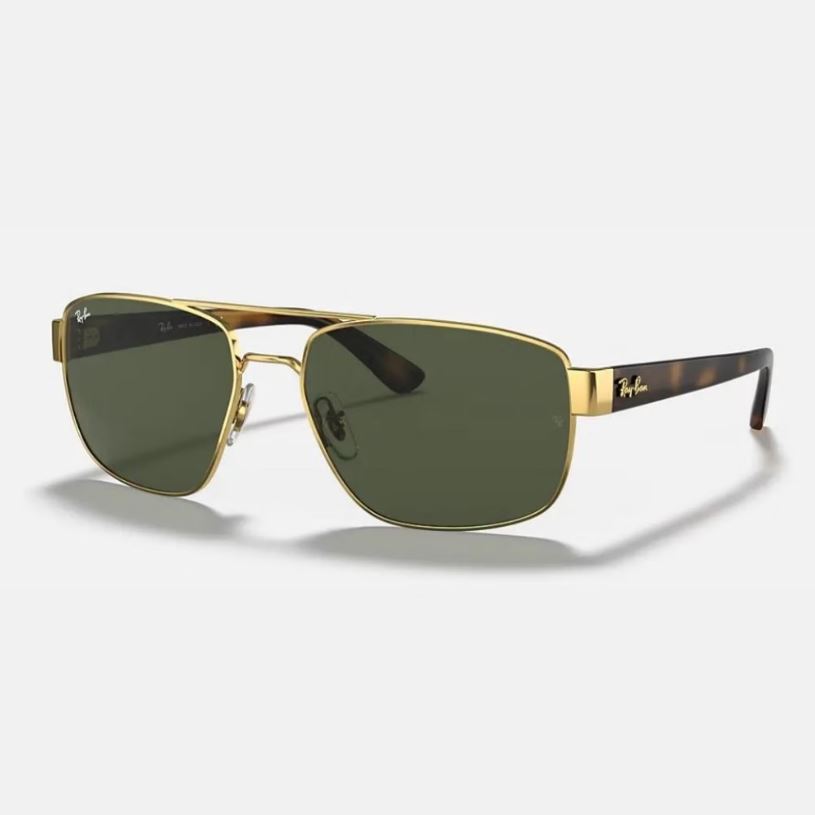 【RAY BAN】方形複合式太陽眼鏡