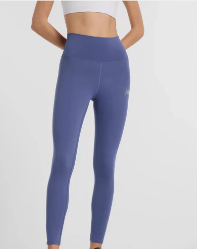 【奢華運動美學】NEW BALANCE25吋緊身褲 緊身長褲 瑜珈 訓練 高腰