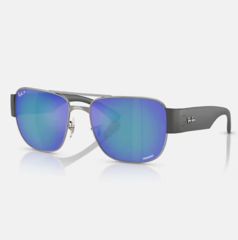 【RAY BAN】雙槓複合式偏光Chromance太陽眼鏡
