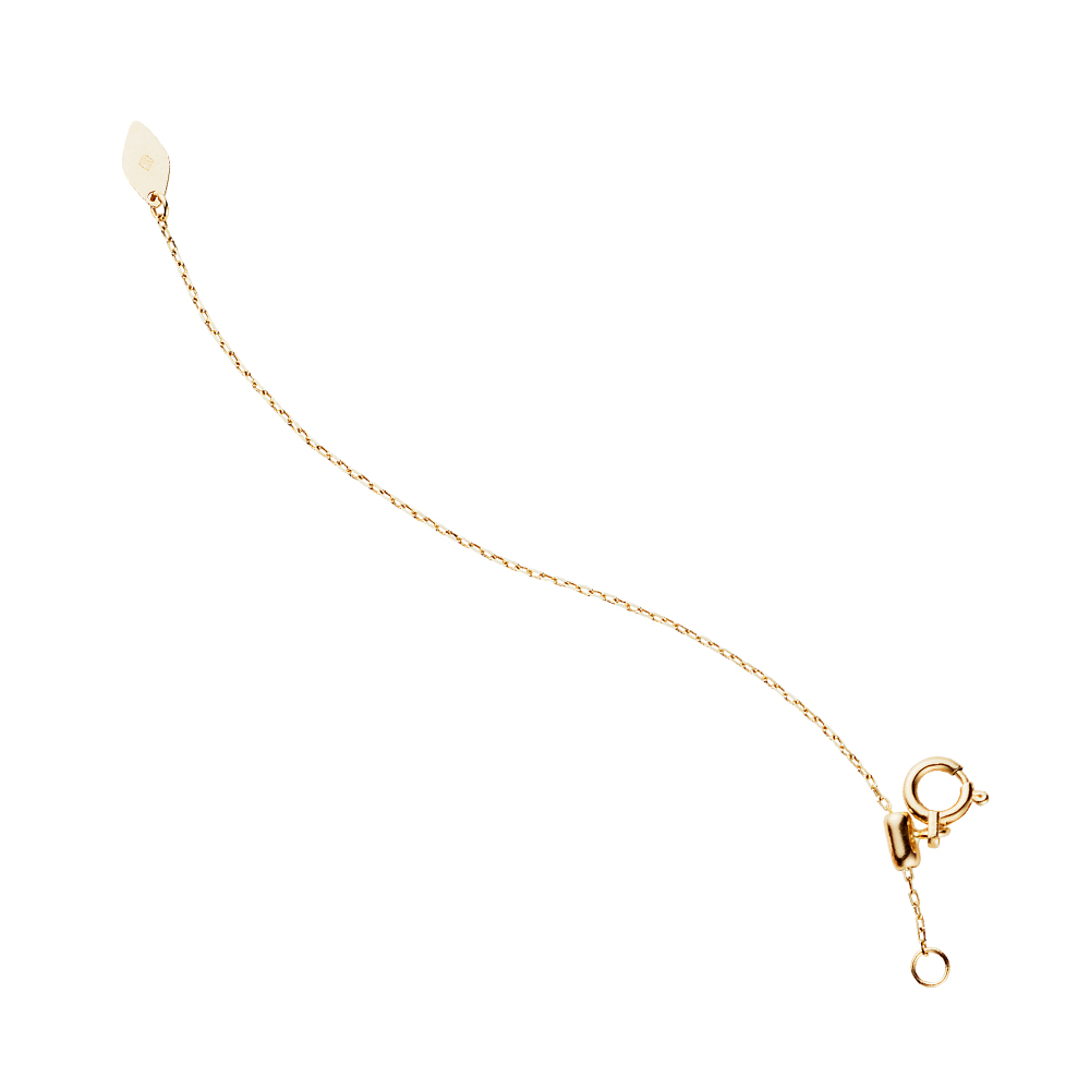 *【va vendome aoyama】10K黃金滑動式調節鍊(8cm)