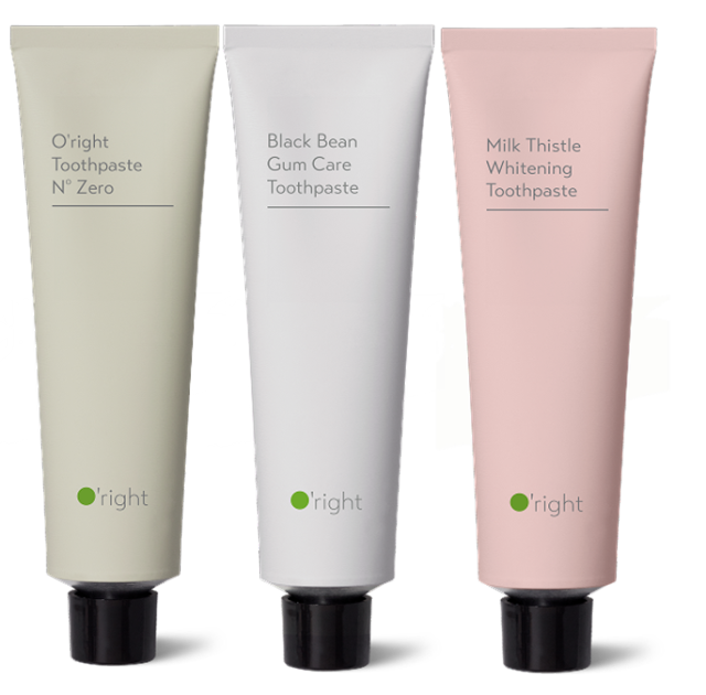 【質感生活儀式】歐萊德- 100%天然牙膏(任選三)