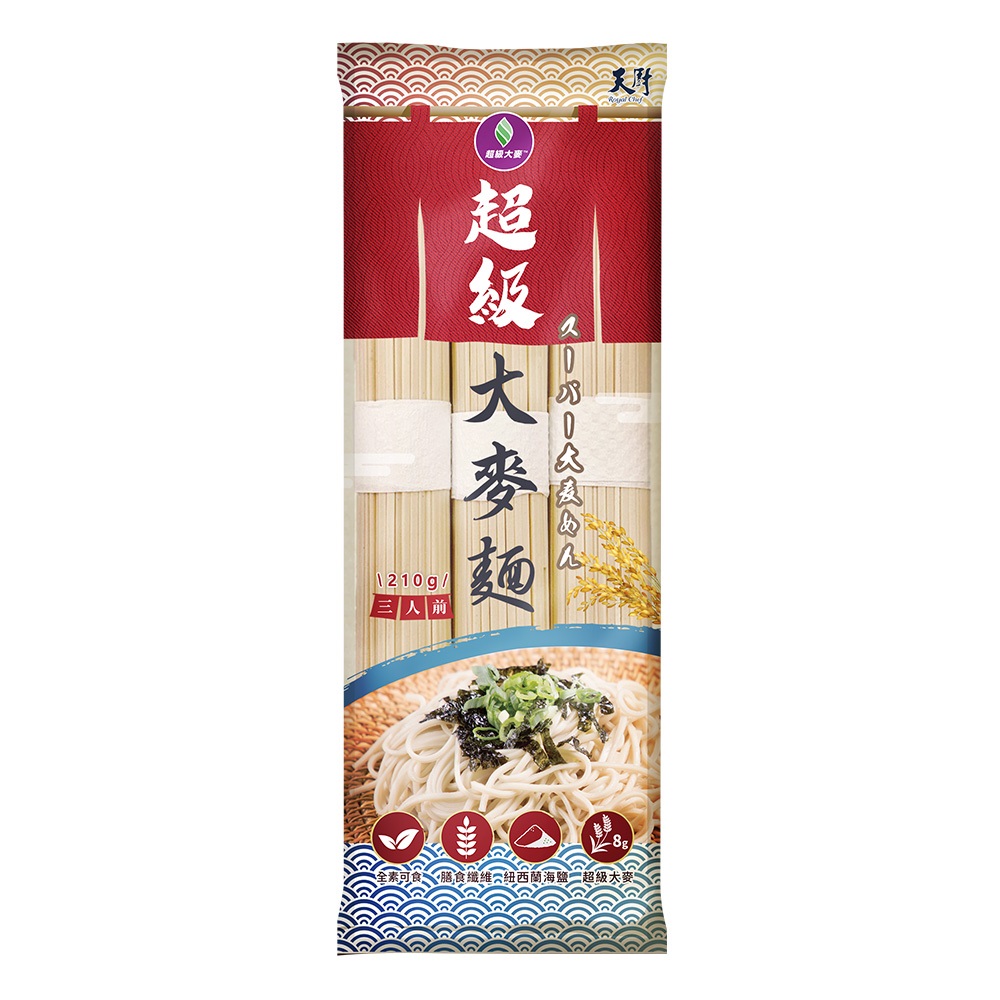 天廚超級大麥麵210g