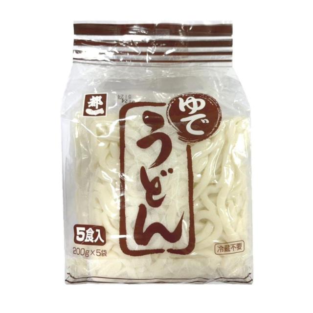 都一烏龍麵5食1000g