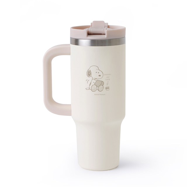 史奴比雙飲手把保溫杯