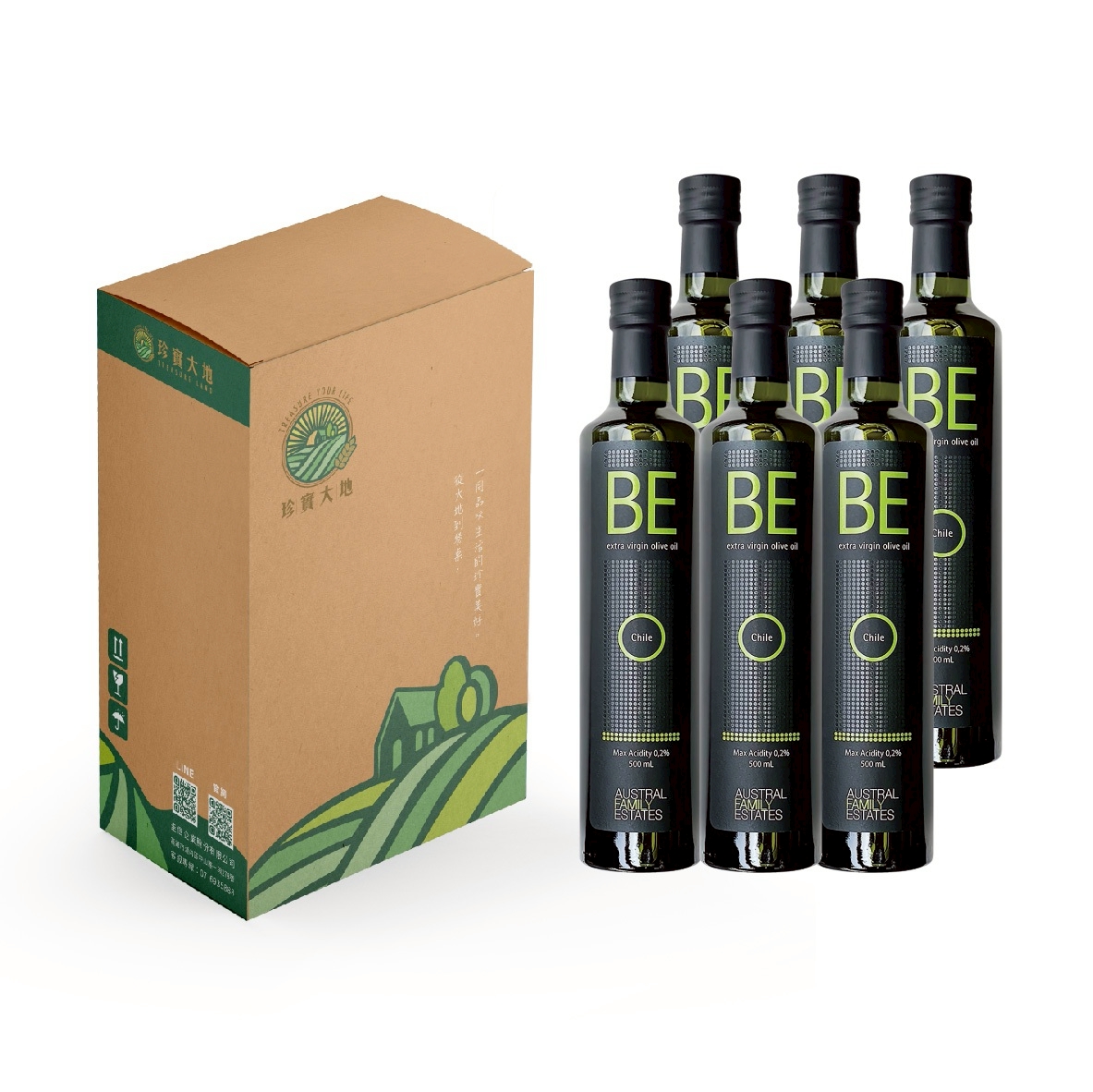【一鍵到府】BE碧橄欖油500ml*6入