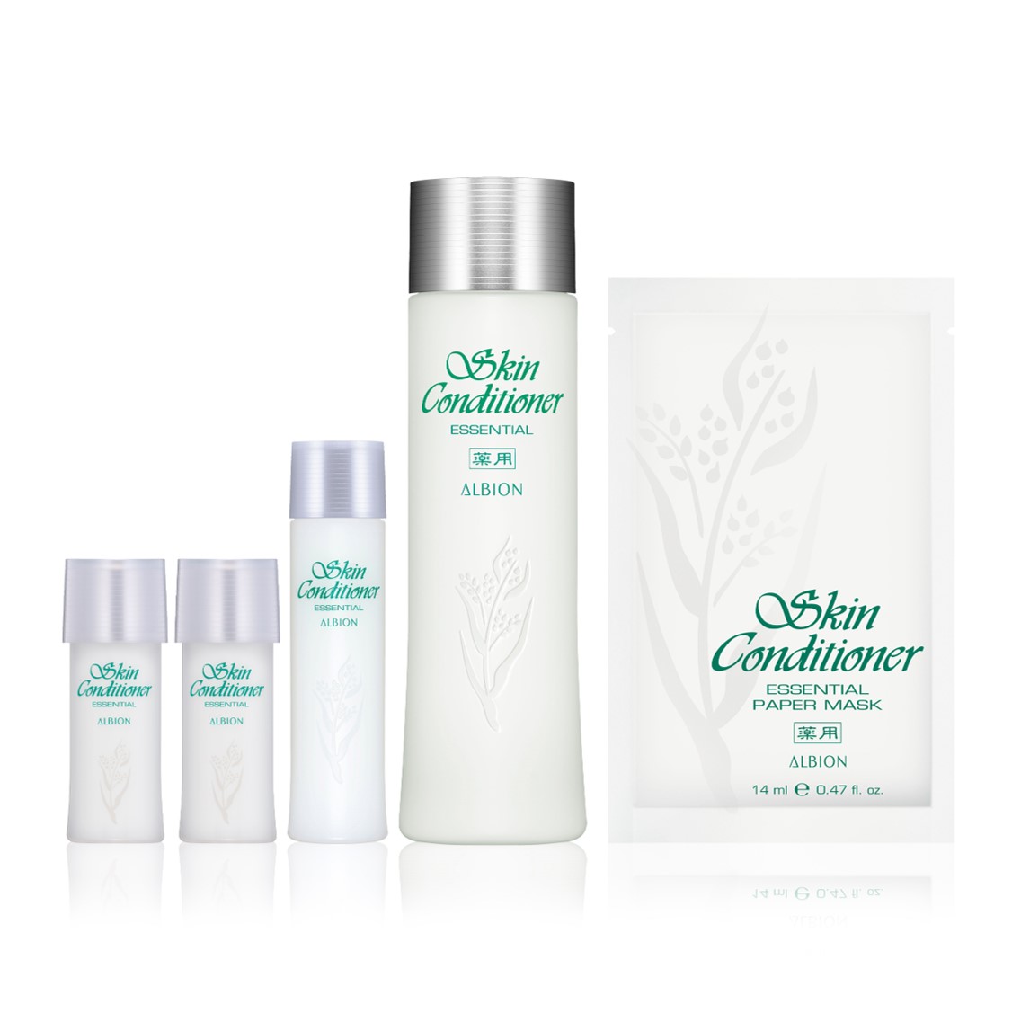 ALBION 健康濕敷首選組