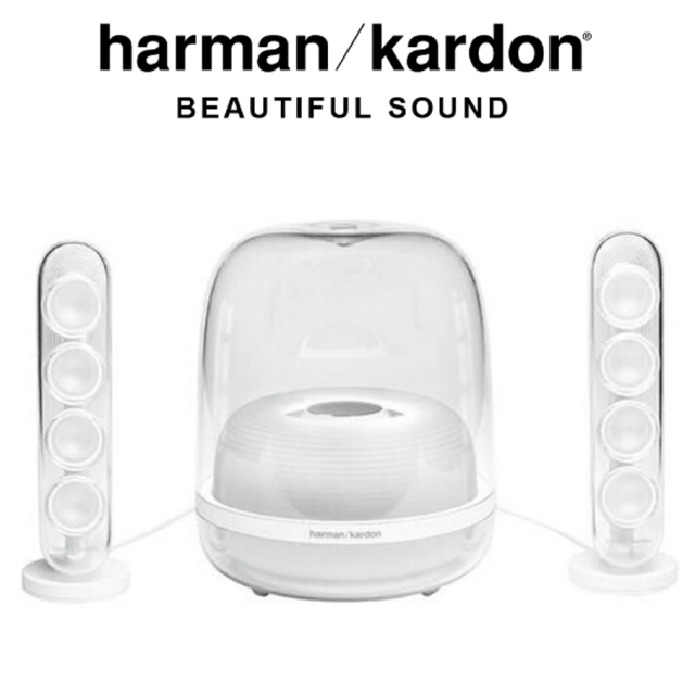 Harman Kardon SoundSticks4 藍牙2.1聲道水母喇叭-白