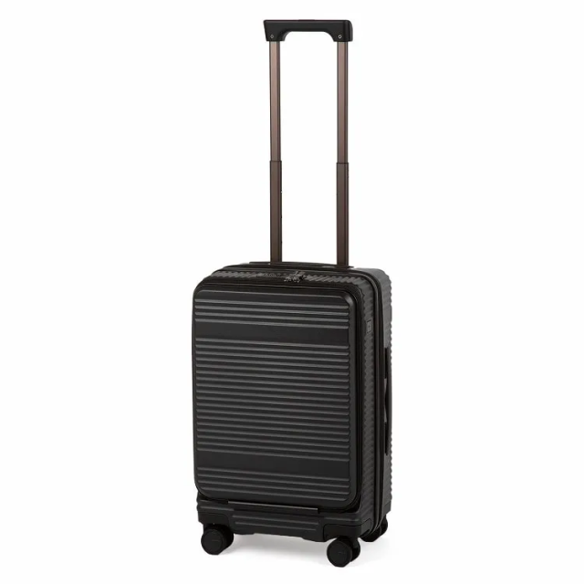 【黑五出遊必備清單】ACE-Saluton 前開式可擴充橫紋行李箱