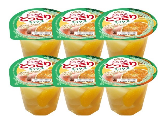 【台中店】 TARAMI什錦水果果凍杯230g＊6入