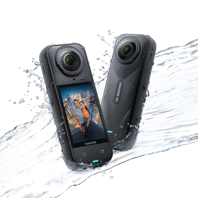 【記憶美好時刻】Insta360 X5 8K全景運動相機 標準套裝