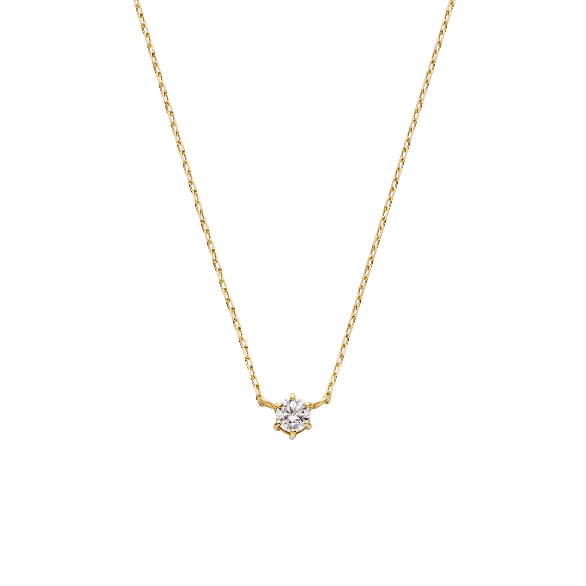 *【va vendome aoyama】VI 六爪單鑽項鍊(0.06ct)