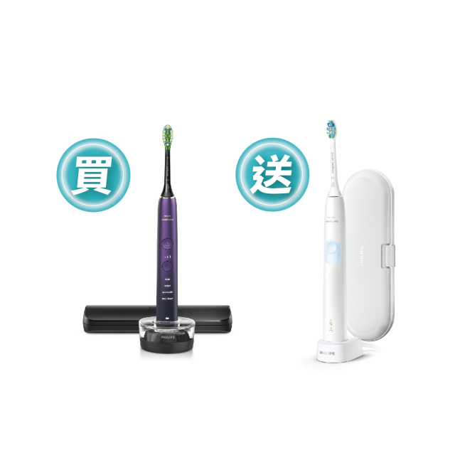 【炫父紓壓豪禮計畫】宏星 PHILIPS 亮白隨行智能鑽石音波電動牙刷