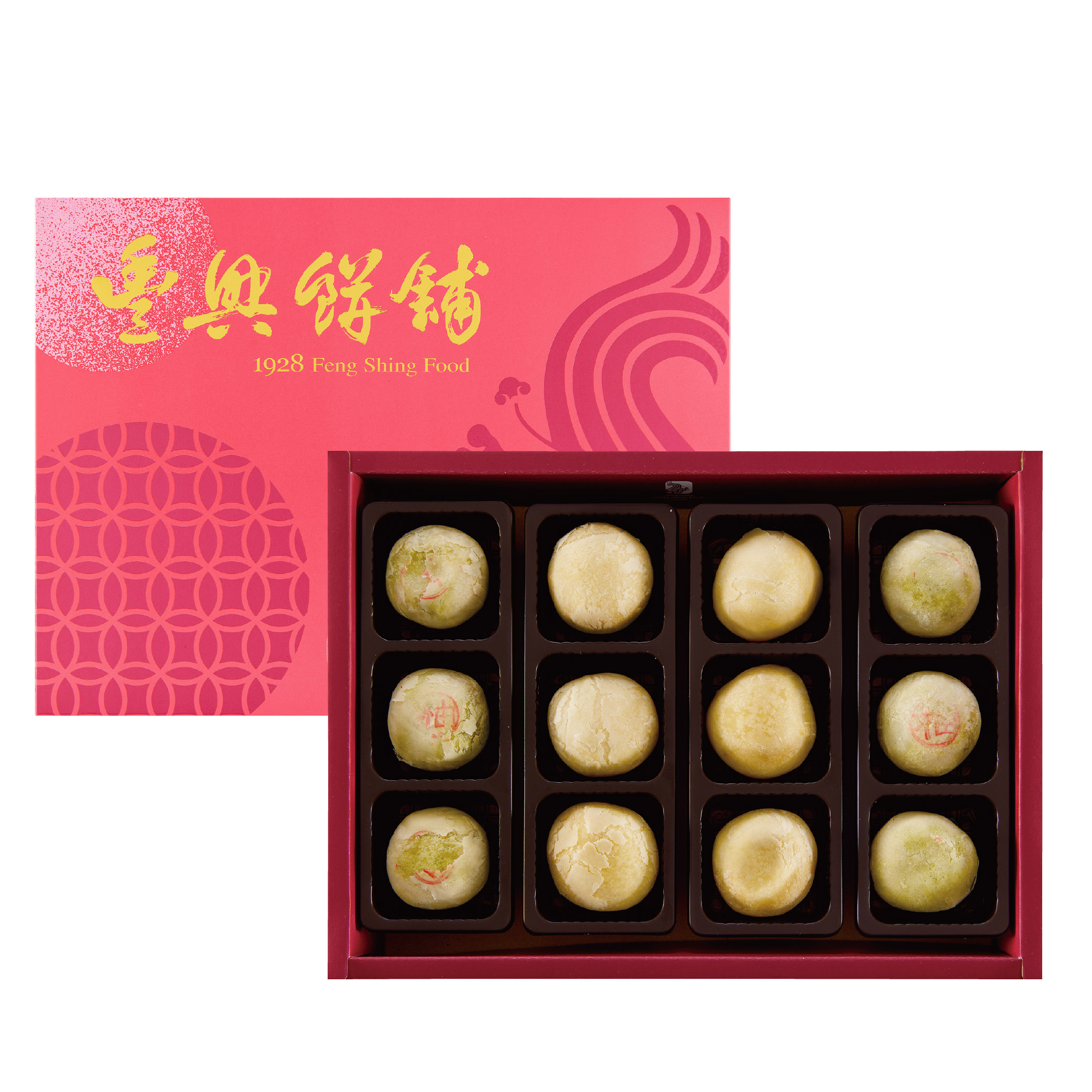 花蓮豐興 月香茶韻禮盒12入