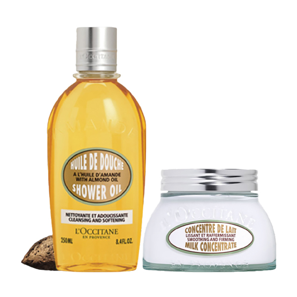 【點點清爽男神】L'OCCITANE 杏仁絲光精緻組