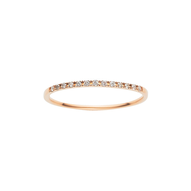 *【va vendome aoyama】半永恆鑽石線戒(0.05ct)