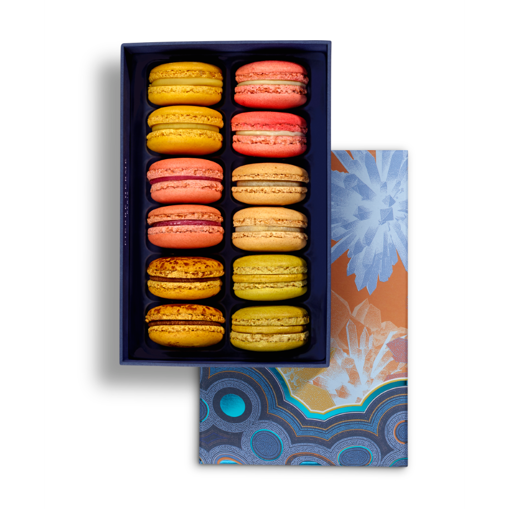 Pierre Hermé 晶岩幻境款馬卡龍12入禮盒