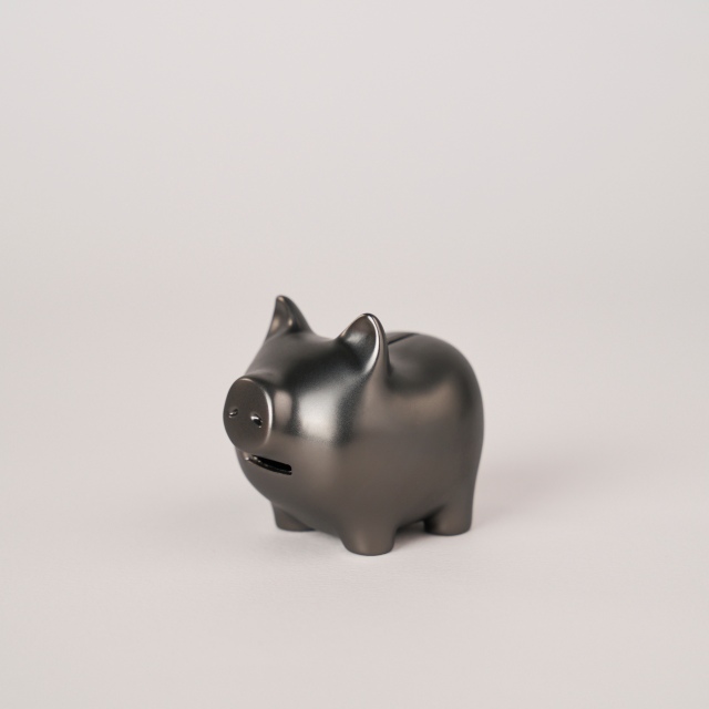 (西門)【金豬GOLDENPIG】金豬-伍(5cm)霧鎳黑