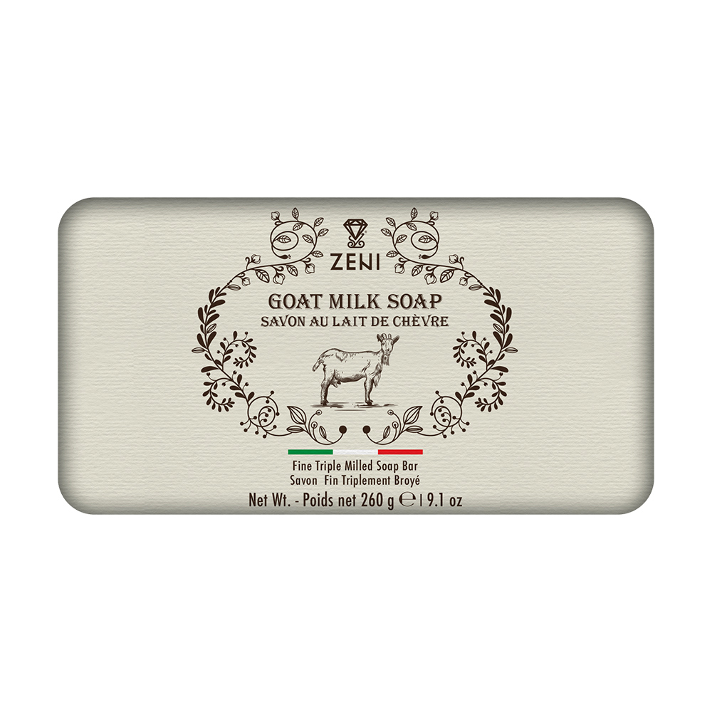 【超市點點好物】ZENI義大利三重研磨香皂(山羊奶)260g