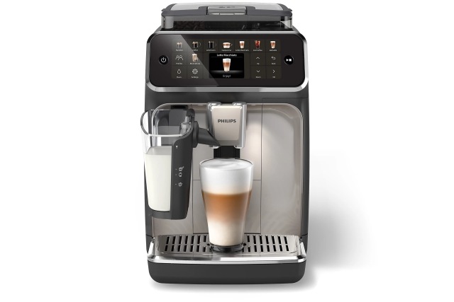 (西門)飛利浦LatteGo雙溫萃取全自動義式咖啡機EP5547/90 -銀色