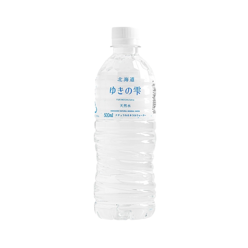 北海道雪之雫天然礦泉水500ml