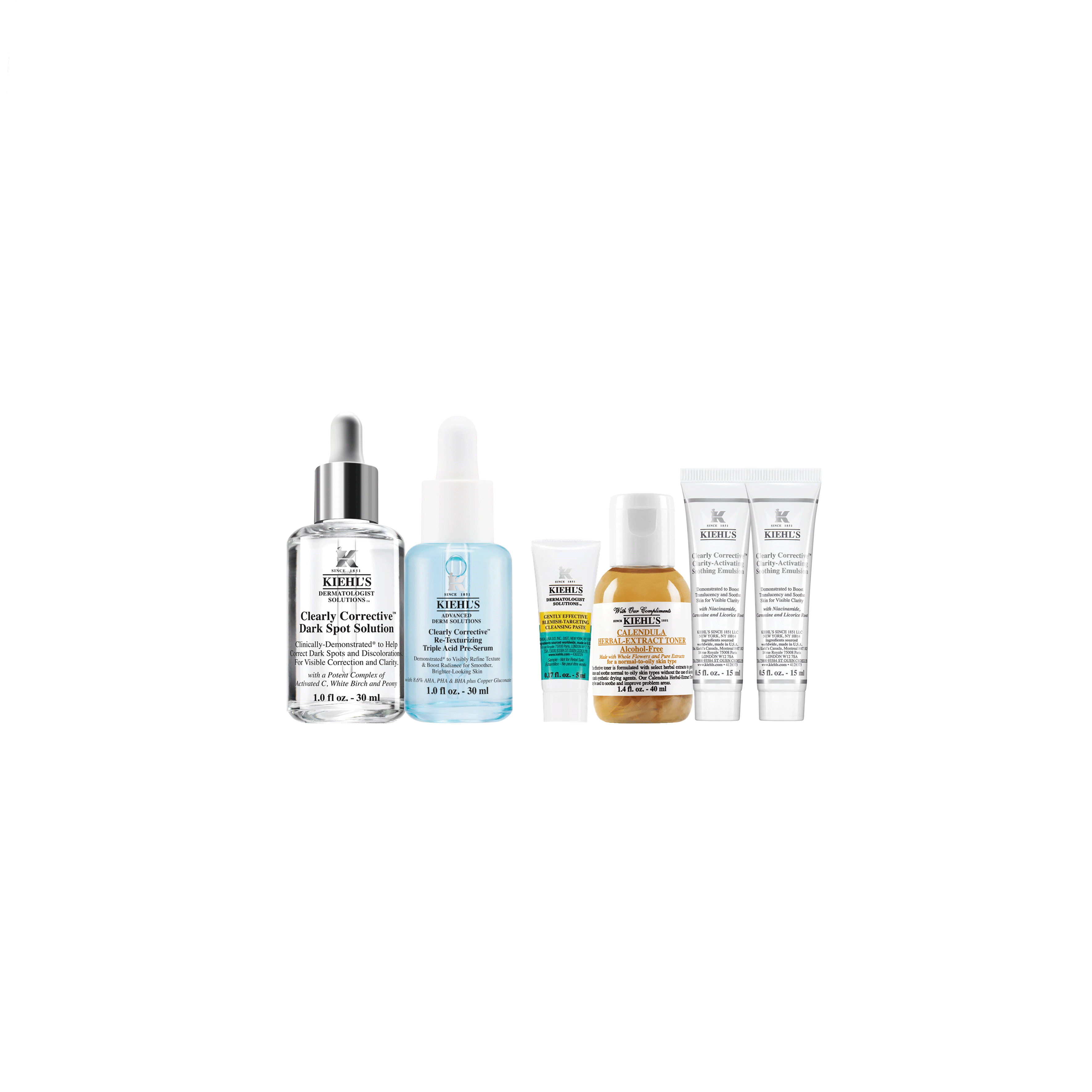 【KIEHL'S】亮白滑嫩煥膚組