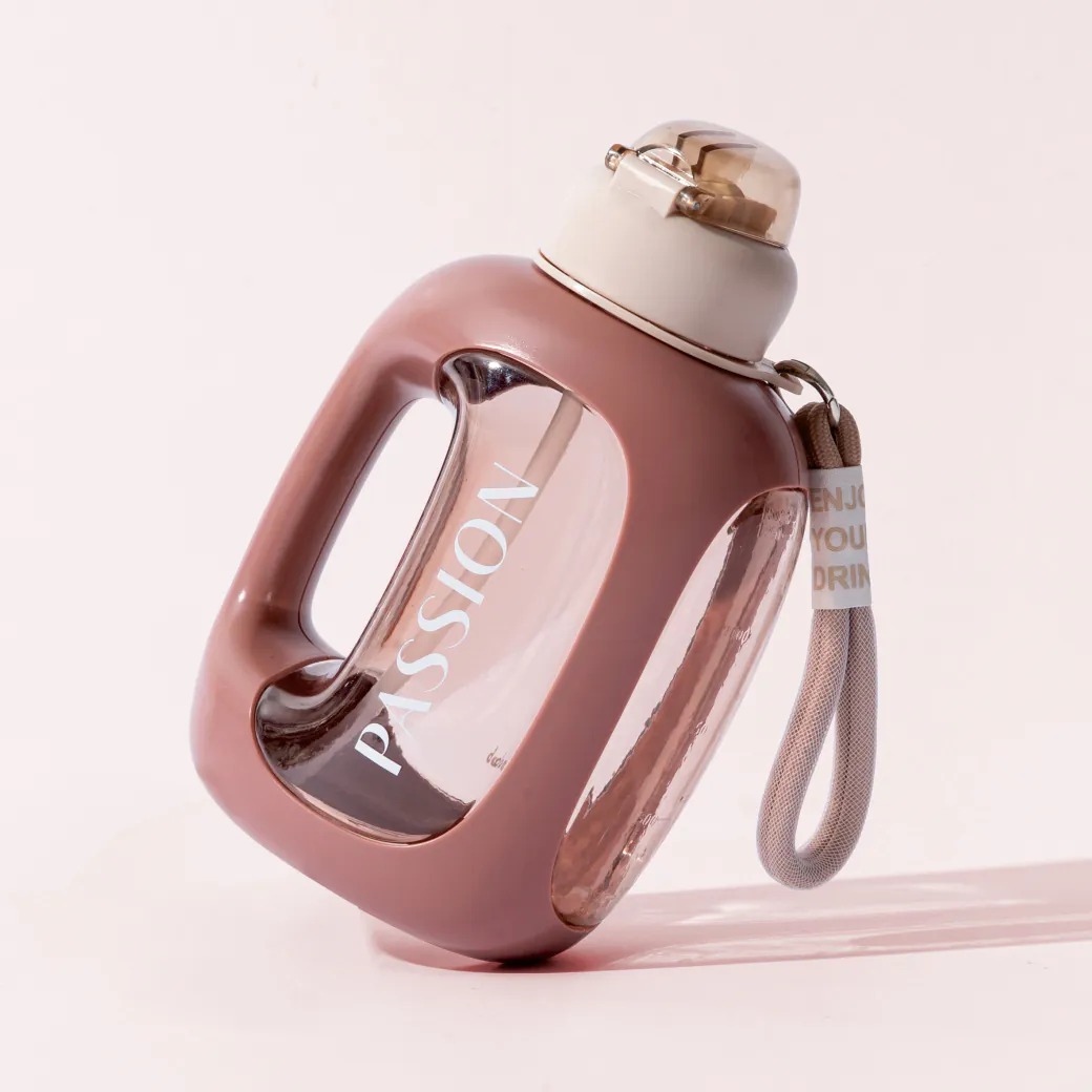 【Oolab】關鍵字系列 大容量輕便水壺1500ml-熱情紅