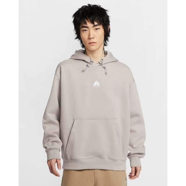 【超型穿搭提案國際男人節】NIKE-奶茶色連帽上衣