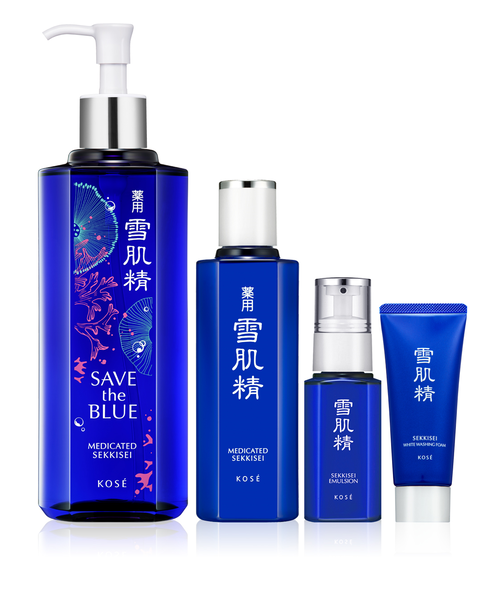【換季保養秘笈】KOSE雪肌精SAVE the BLUE實惠限定組