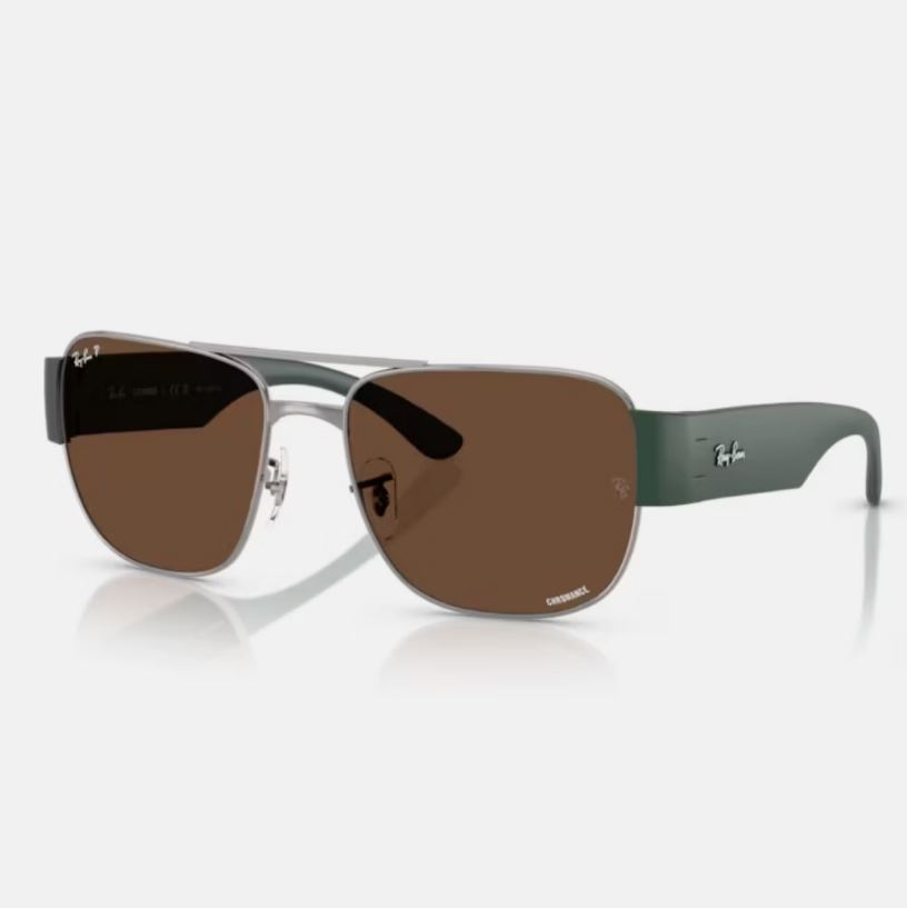 【RAY BAN】雙槓複合式偏光Chromance太陽眼鏡