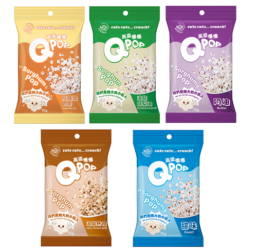 【SKM超正點超值換】Q POP 高粱爆爆5入