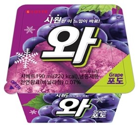 (西門)Lotte wa 葡萄冰172g