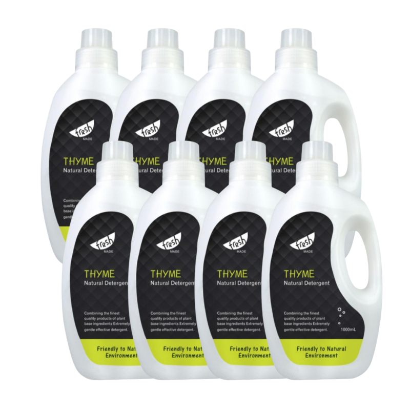 【台中店-荷柏園】百里香洗衣精1000ml*8