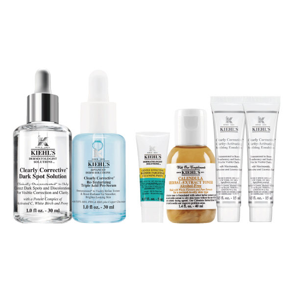 【點點清爽男神】KIEHL'S激光極淨白淡斑精華組