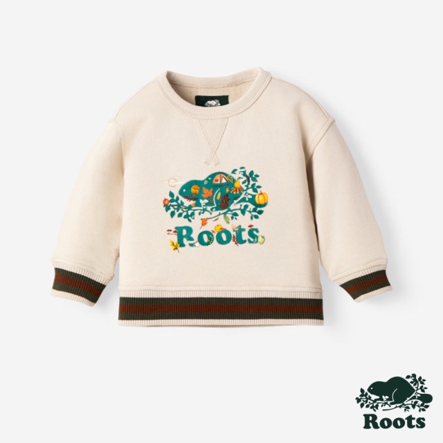 【 世界兒童日】Roots kids- HARVEST GLOW 圓領上衣
