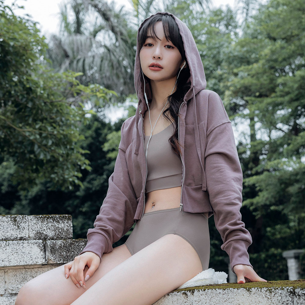 【瑪登瑪朵】中腰三角生理褲 M-XL(拿鐵棕)-L