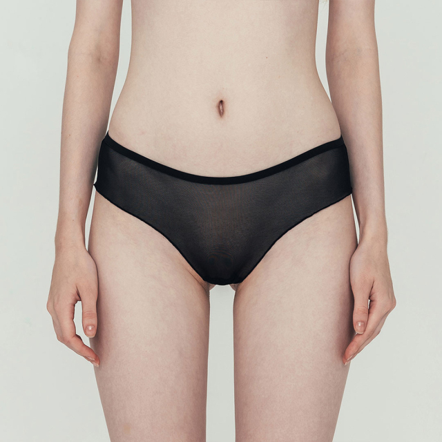 Bralette Brief 紗網波浪邊內褲