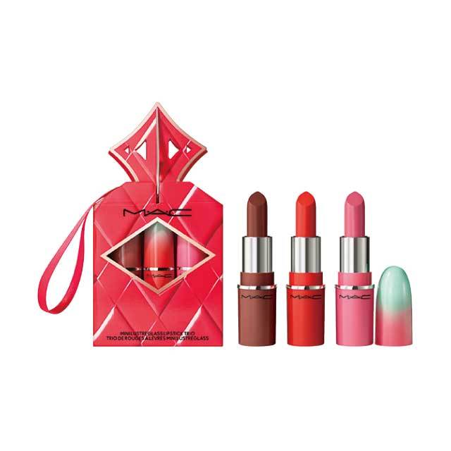 (台中店)【2025線上耶誕 耶誕彩妝禮盒】未來樂園系列-3色迷你唇膏組