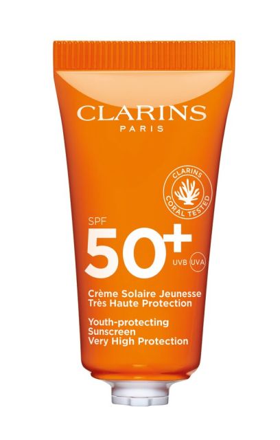 【保養小樣好好換】CLARINS 全效輕盈身體防曬凍SPF50 8ml