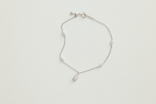 【冬季女神降臨】FROMETO 閃耀朝露・全純銀手鍊銀