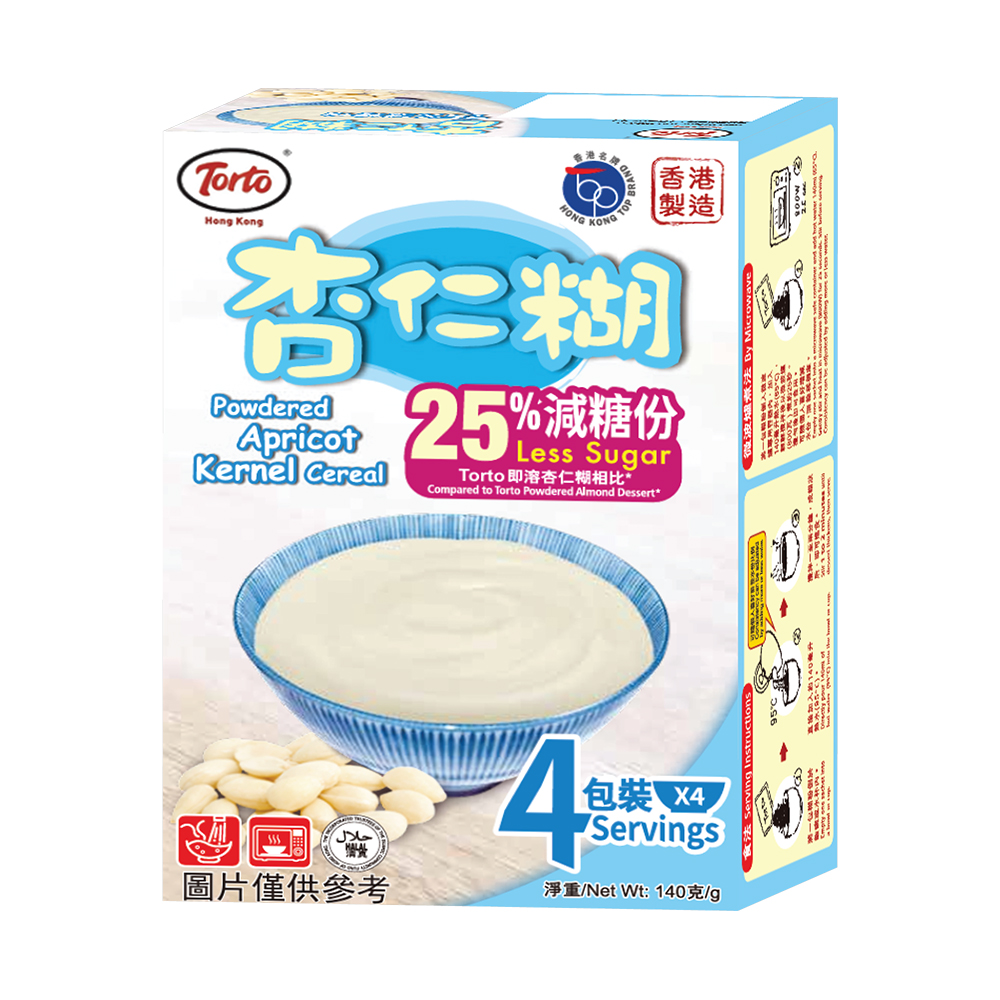 香港Torto即溶杏仁糊(25%減糖份)140g