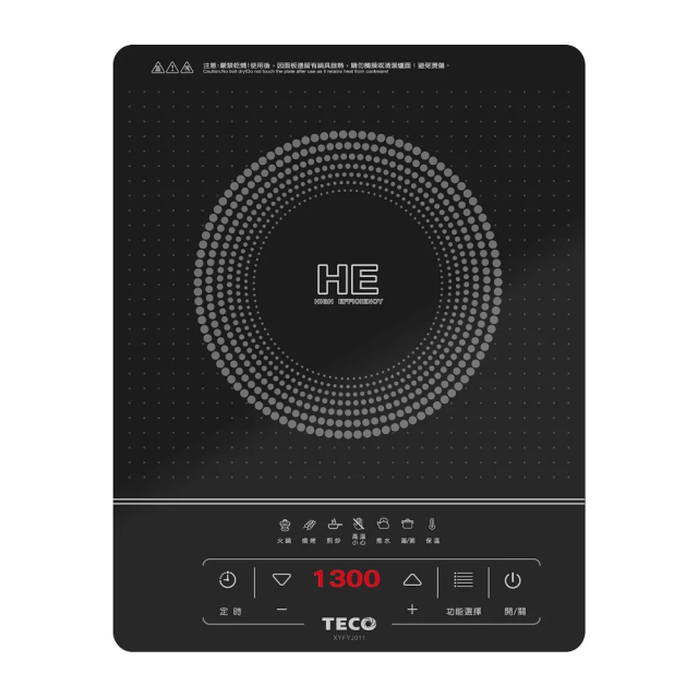 【有點厲害 尊寵家電】TECO 電子觸控不挑鍋電陶爐(XYFYJ011)